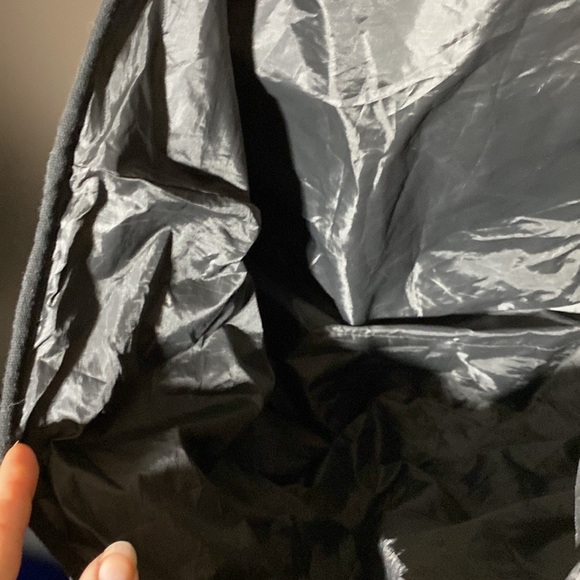 Victoria Secret Tote Bag Large Canvas Pink Black​​​ - Picture 5 of 6